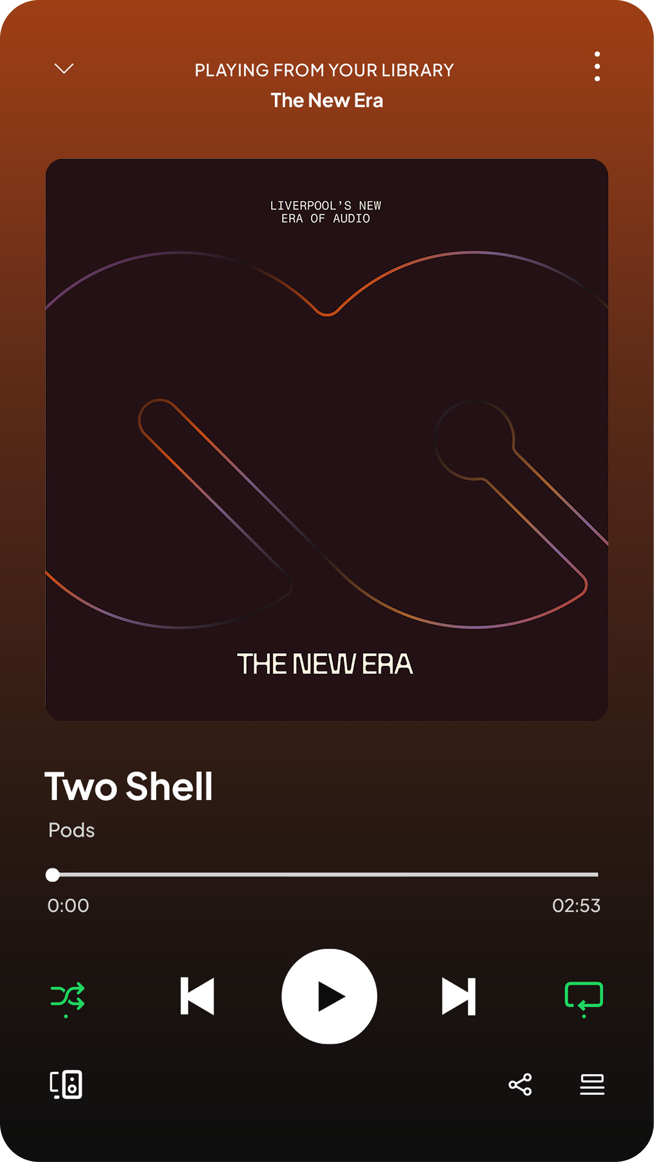 The New Era playlist on Spotify